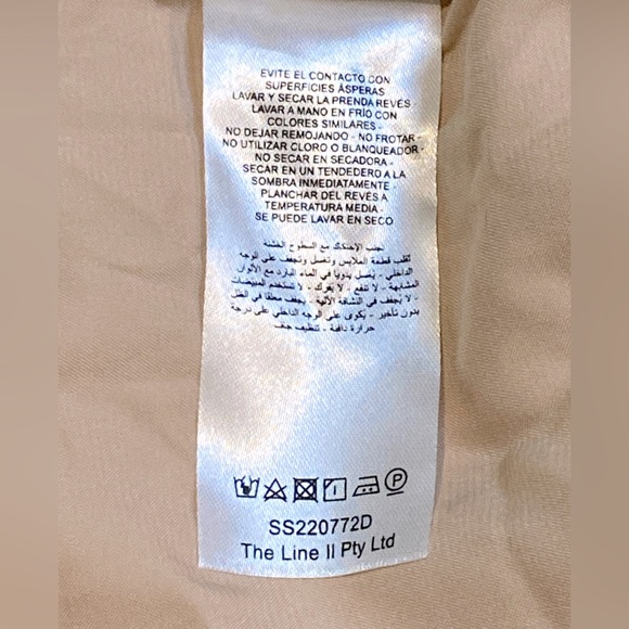 NWT Significant Other Gracie One Shoulder Satin Dress in Almond (Taupe) - Sz 10 - Picture 13 of 13